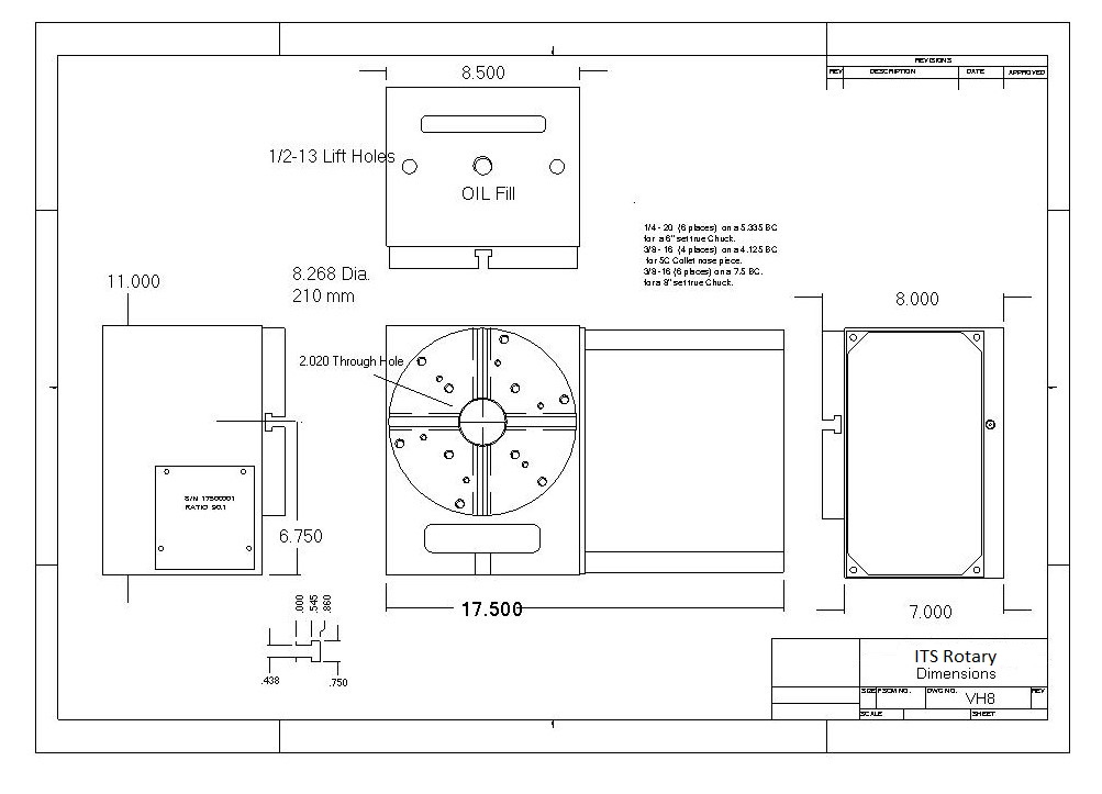 Fadal Rotary Head